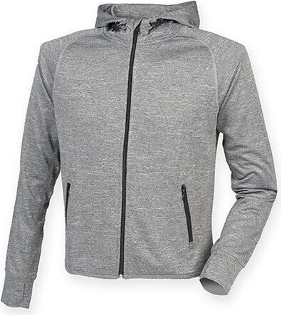 Tombo TL550 | Felpa running sprt da uomo con cappuccio - Immagine del prodotto 