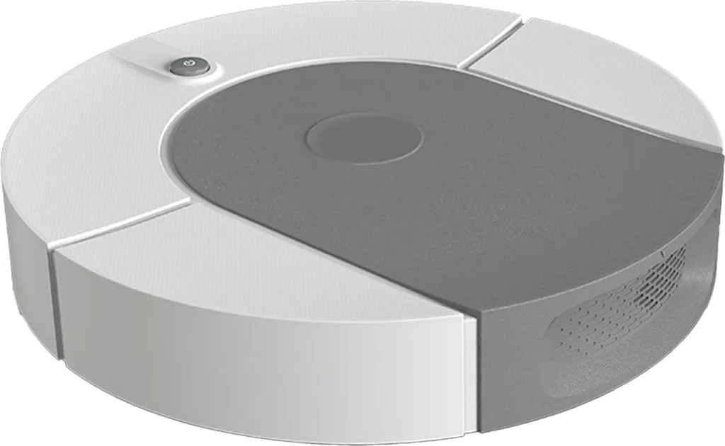Robot Aspirateur Gris pour l'Entretien Quotidien des Sols de la Maison
