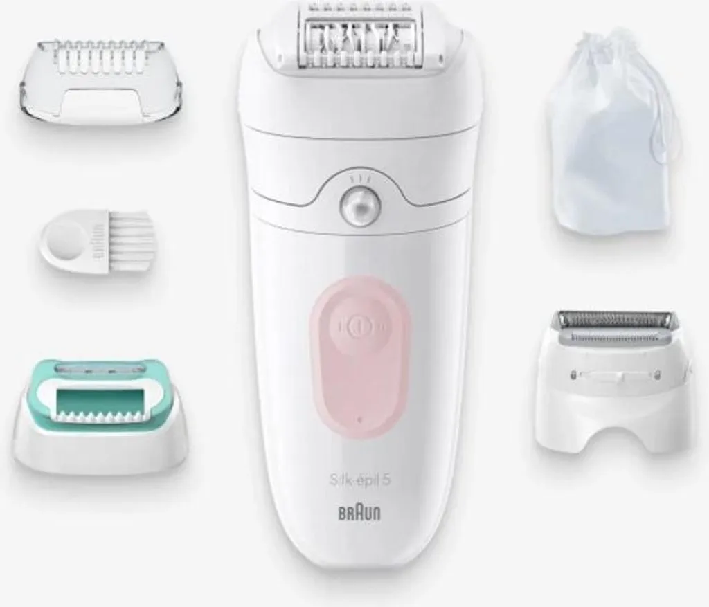 Recensione Braun Silk-épil 5-050: Epilatore Delicato Rosa/Bianco