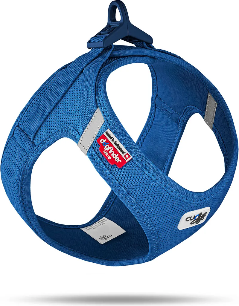 Pettorina Curli Blue Air-Mesh Taglia S | Lo Stile Incontra il Comfort