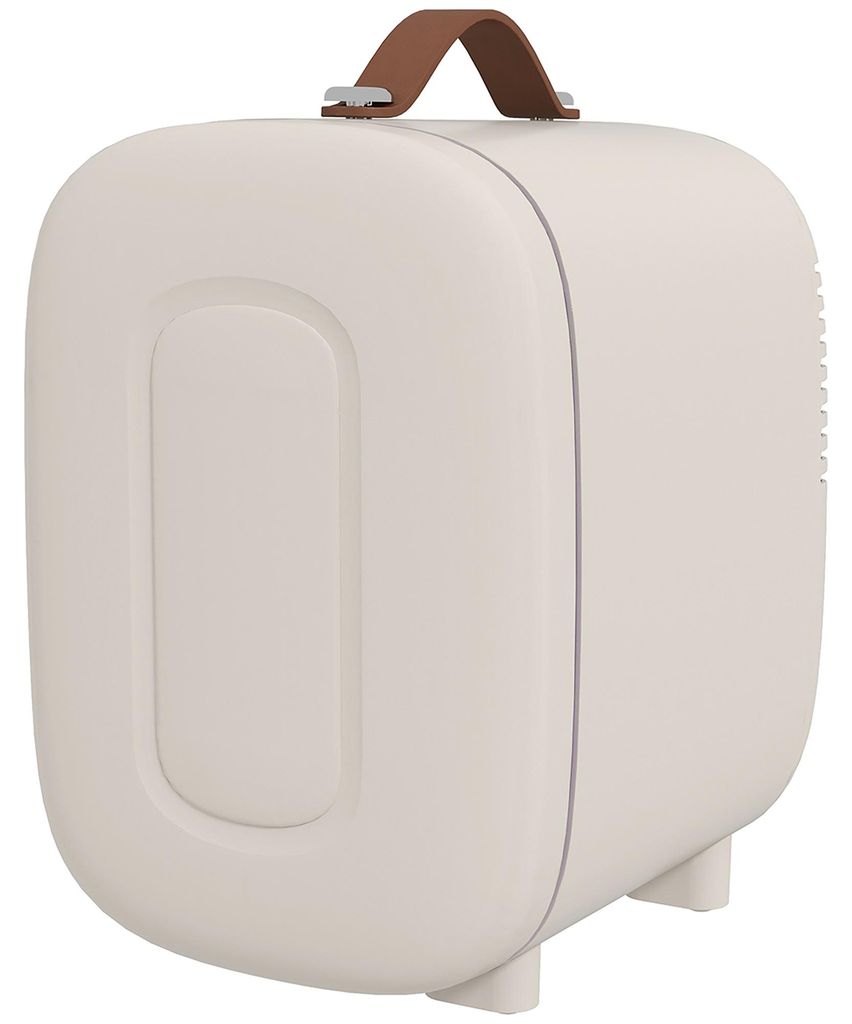 HOMCOM 4L Mini-koelkast, cosmetica-koelkast met koel- en Productafbeelding 