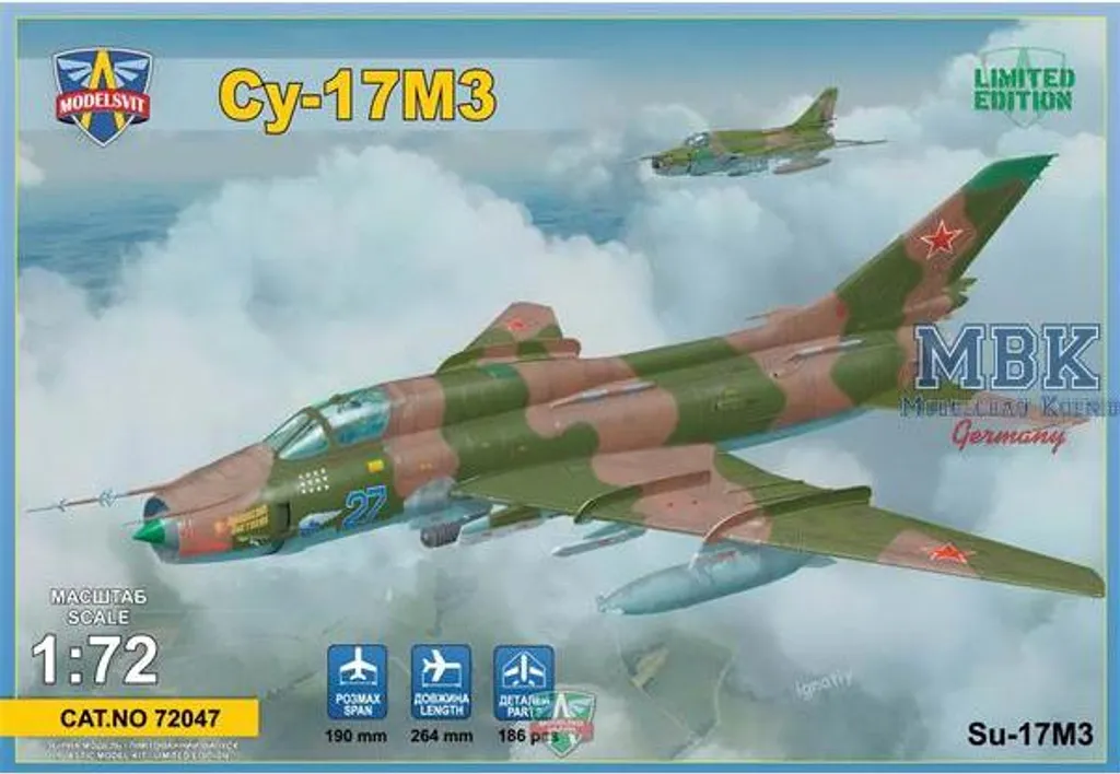 Modèle réduit Su-17M3 pour diorama militaire guerre froide