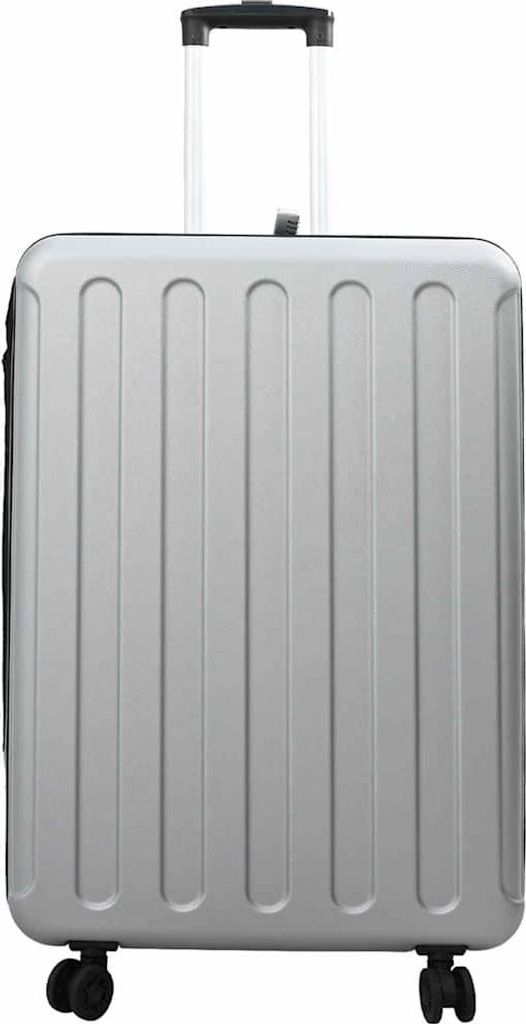 "Winter Sale" Koffer mit Schloss Silber 50 x 30 x 76cm ABS Kunststoff - clorisNeu355935 - Kofferraumtaschen