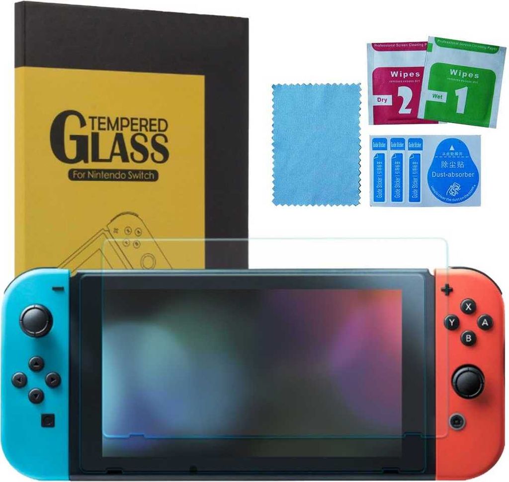 Panzer Schutzfolie / Display-Schutzglas 9H für Nintendo Produktbild 
