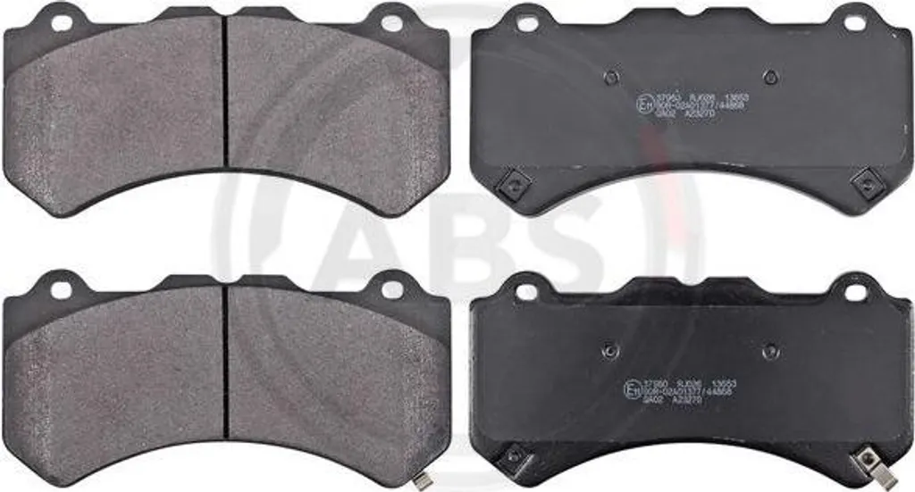 Jeu de plaquettes de frein à disque A.B.S. 37950 compatible GT-R
