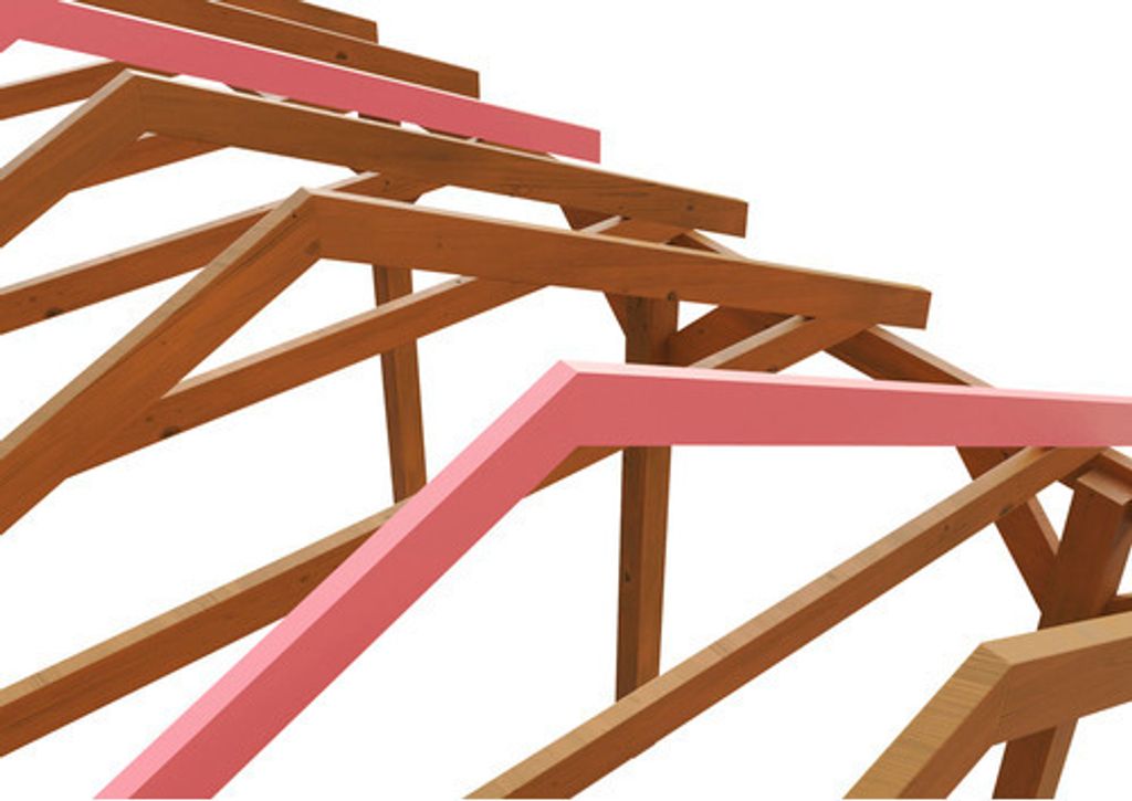 Schneelasterhöhung SKAN HOLZ 3,0 kN/m² für Carport Wallgau 430 x 900 cm nussbaum
