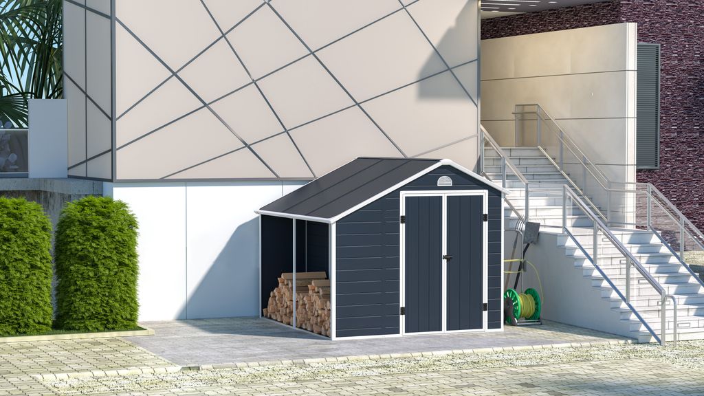 Kunststoff-Gartenhaus Potsdam Produktbild 