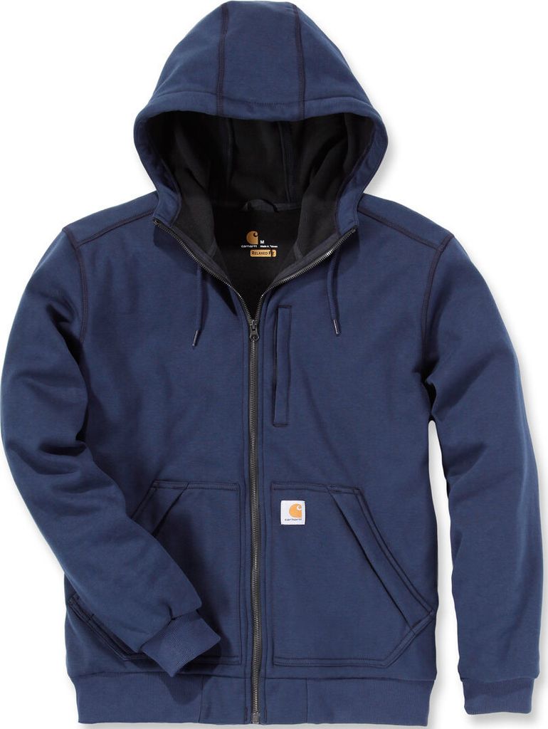 Carhartt Wind Fighter Zip Hoodie (Blue,XL)
