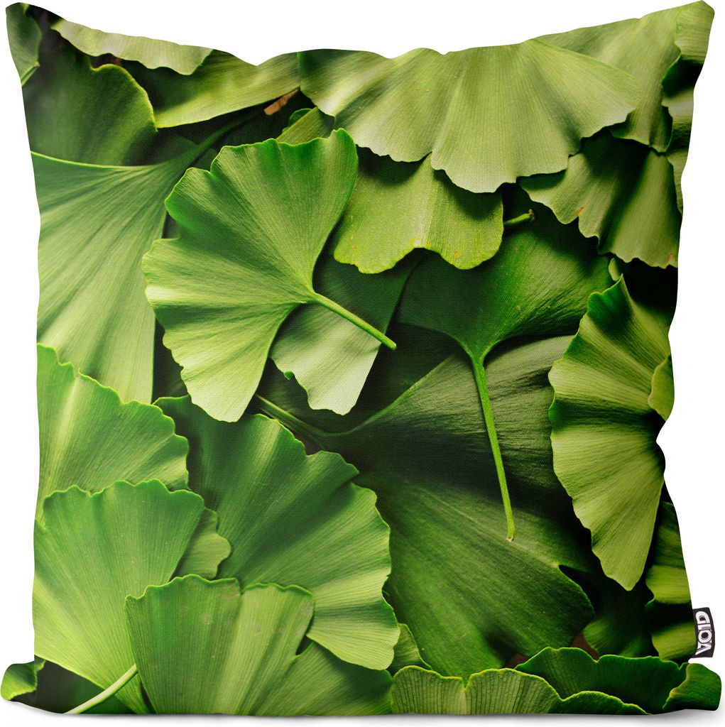 VOID Gingko Biloba Baum Pflanze Blätter Kissenbezug Kissenhülle sofa couch wohnzimmer dekoration wasserfest Outdoor Garten Kissen bezug deko