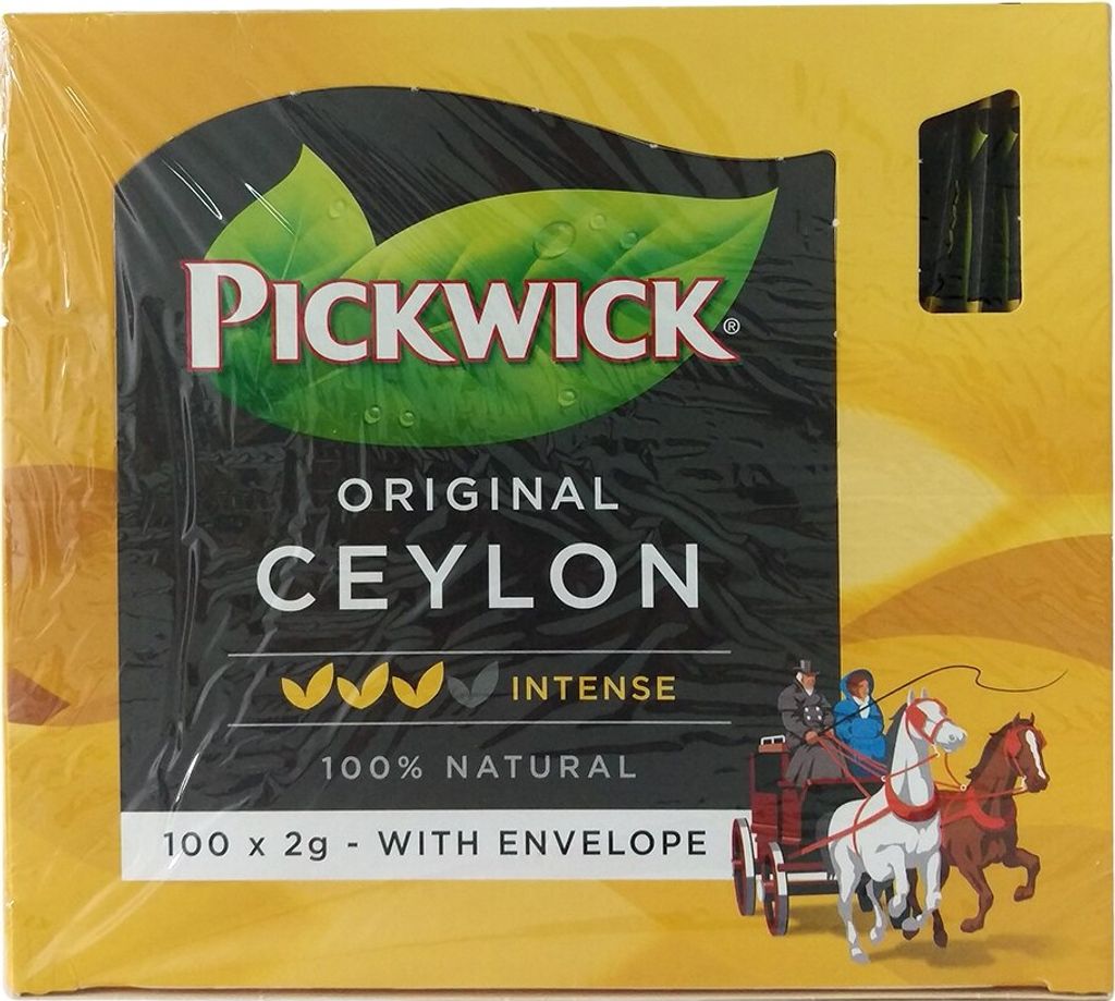 Pickwick - Tee Pickwick Ceylon 100x2gr mit Umschlag | Produktbild 
