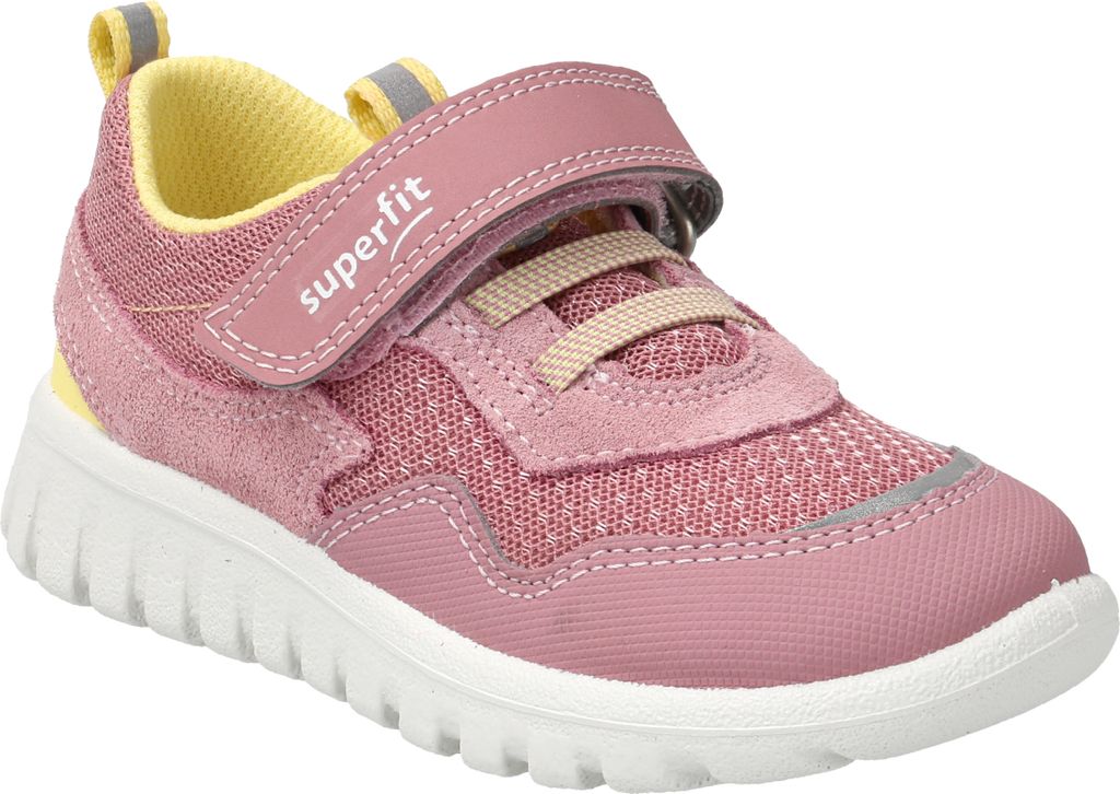 Superfit Sneaker SPORT7, Rauleder, Rot, Kinder Produktbild 