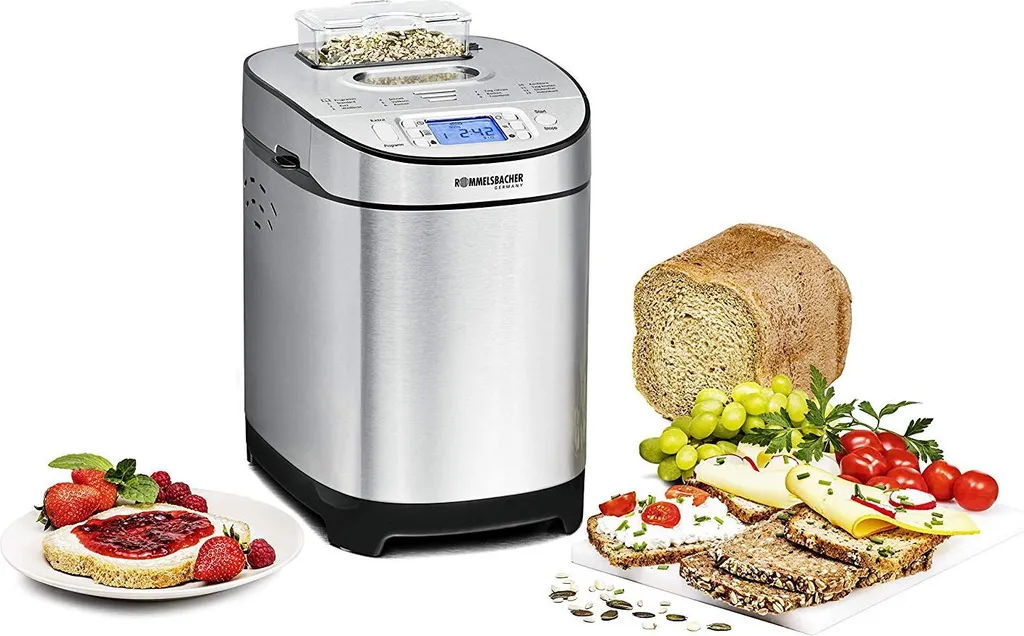 Machine à pain automatique Rommelsbacher BA 550 pour pain sans gluten