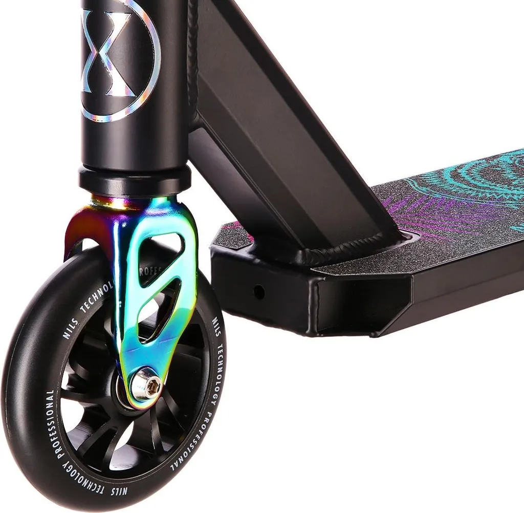 Trottinette acrobatique haute performance v2 avec structure renforcée