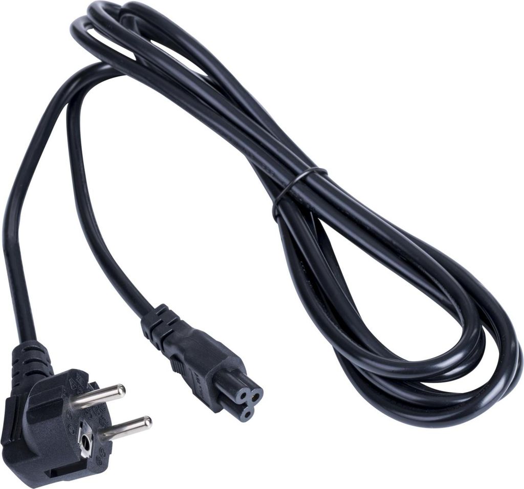 Akyga AK-NB-01A Câble d'alimentation CEE 7/7 - IEC C5 pour Image du produit 