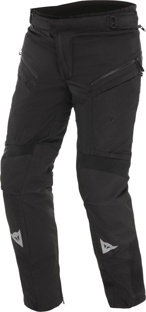 Dainese Gullfoss D-Dry wasserdichte Motorrad Textilhose, schwarz/schwarz, 48