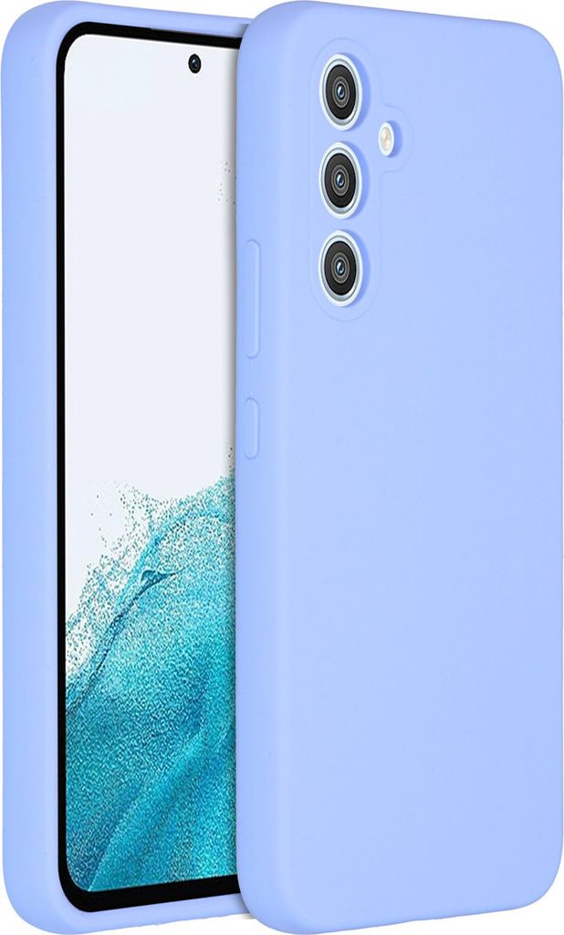 Accezz Liquid Silikoncase Samsung Galaxy A54 (5G) - Violett