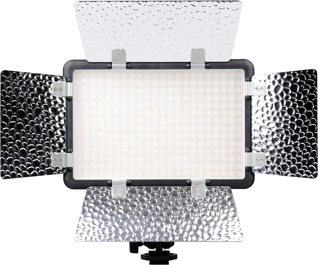 Godox LED308C II Videoleuchte mit Abschirmklappe Produktbild 