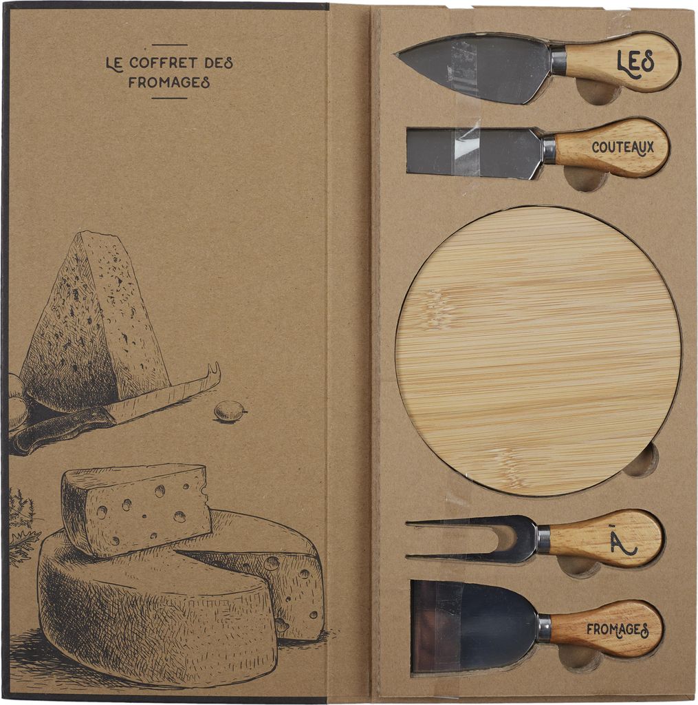 Coffret Dégustation Fromage Ustensiles De Service élégants Image du produit 