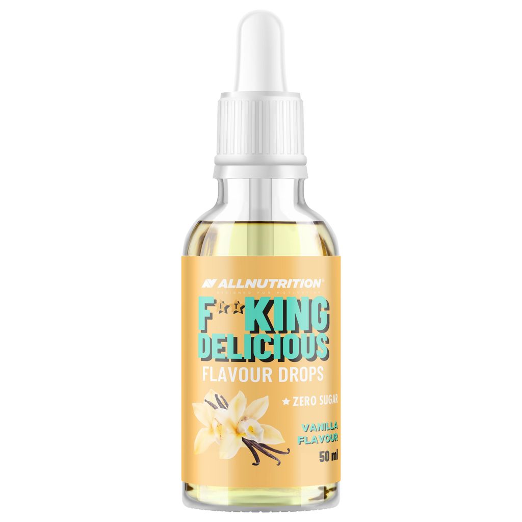 ALLNUTRITION FITKING DELICIOUS FLAVOUR DROPS 50ml Vanille Produktbild 