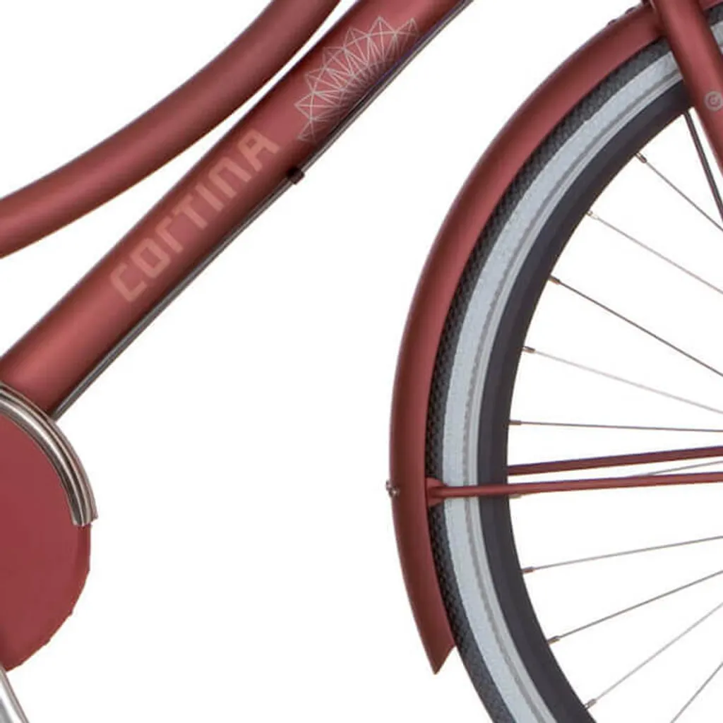 Parafango Ricambio Cortina U4 28" Rose Matt - Acciaio 58mm Rosa