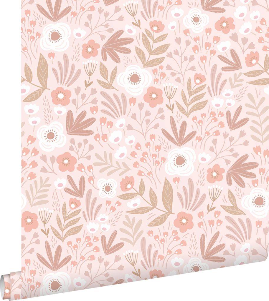 ESTAhome tapeta kvety svetloružová 50 x 900 cm Obrázok produktu 