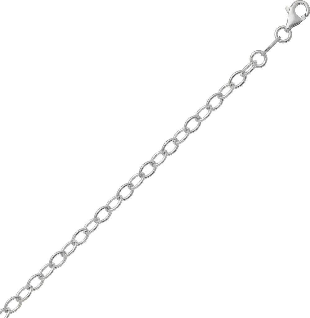 Modisches 925 Sterling Silber (Rhodiniert) Damen - Armband Produktbild 
