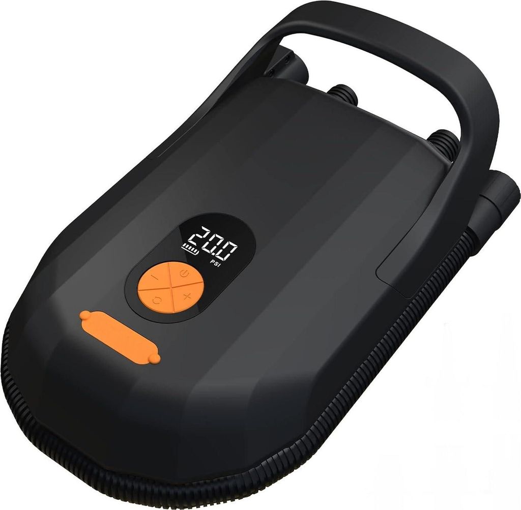 SkinStar Elektrische SUP Luftpumpe mit Akku - 20 PSI für Stand Up Paddle, Kajak und Kite-Surfing