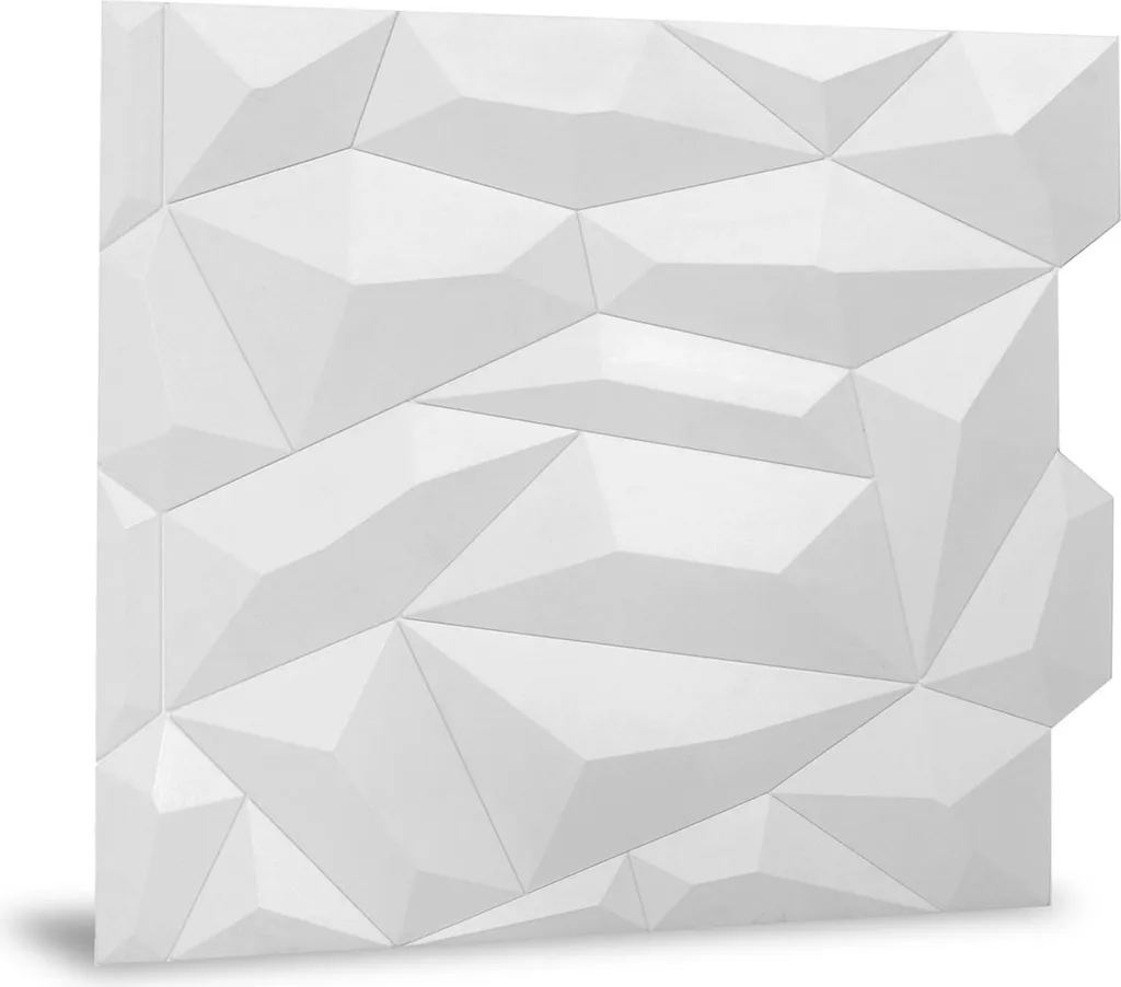 Trasforma la tua Parete! Pannello 3D Profhome 705475 Bianco Matt