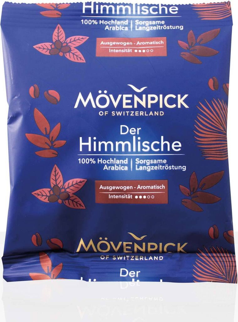 Mövenpick Der Himmlische - 100 x 60g Kaffee gemahlen, Filterkaffee, 100% Arabica
