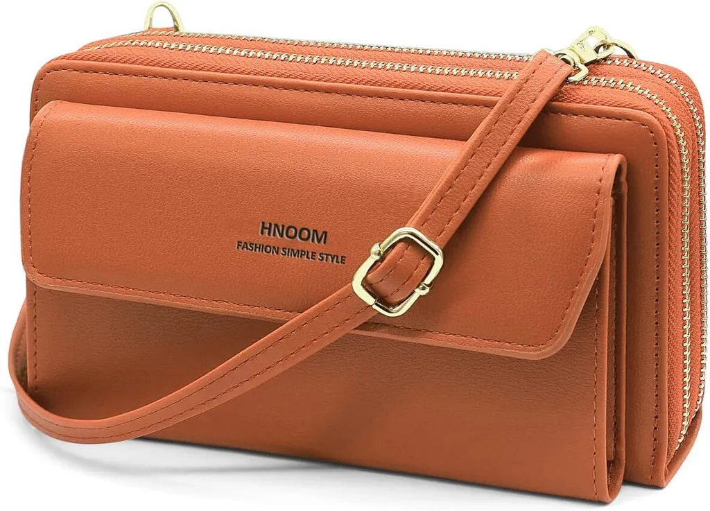 Portafoglio a Tracolla Elegante per Cellulari - Mini Bag con Slot Carte