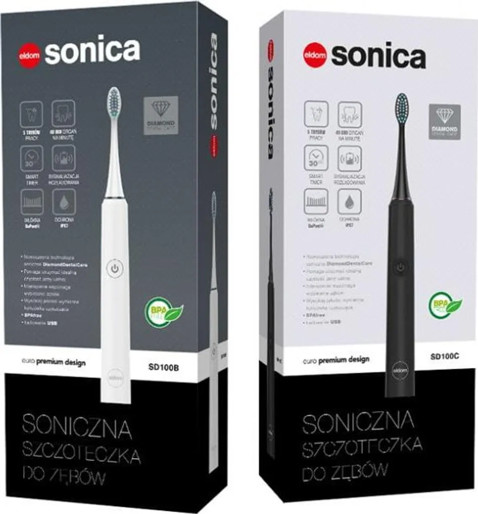 Spazzolino sonico SD100C, nero - 6