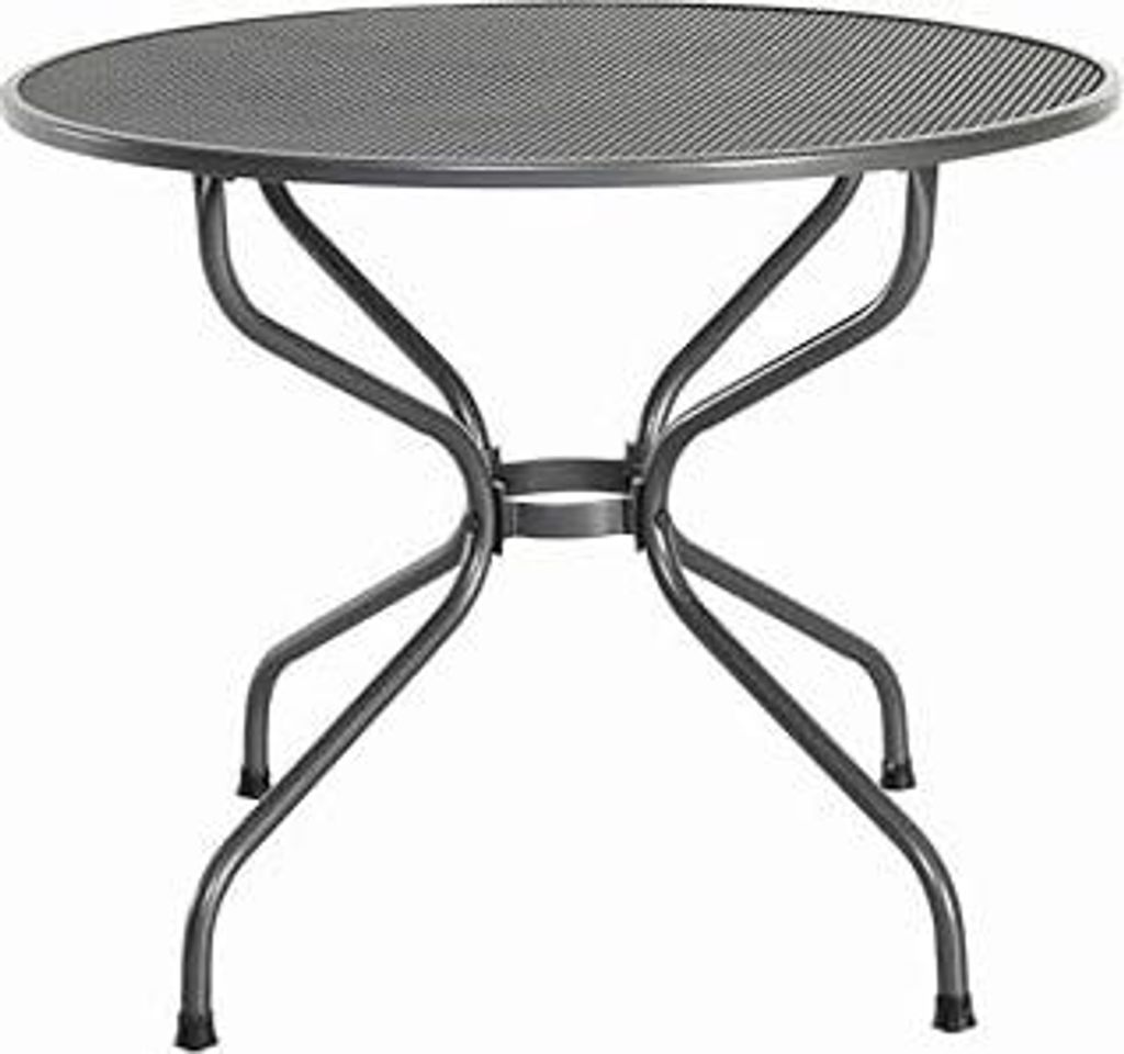 MWH Das Original FTST90041A Esstisch, Royal Verso, grau