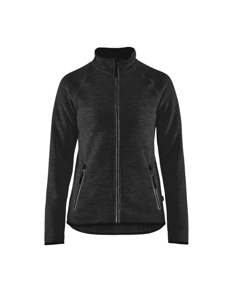Blakläder Damen Strickjacke 4912 2117 in div. Farben, Farbe:anthrazitgrau/weiss, Größe:2XL