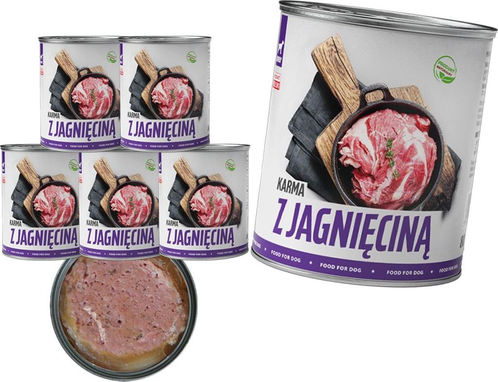 Hundefutter - Lammhackfleisch - 4,8kg - Nassfutter - Produktbild 