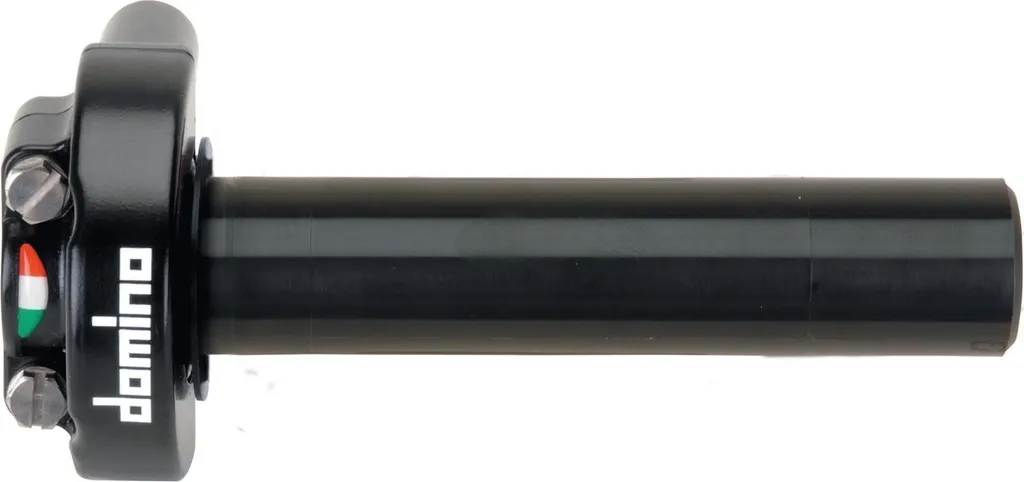Poignée de gaz Domino XM2 Desmodromic noir, tirage rapide haute performance