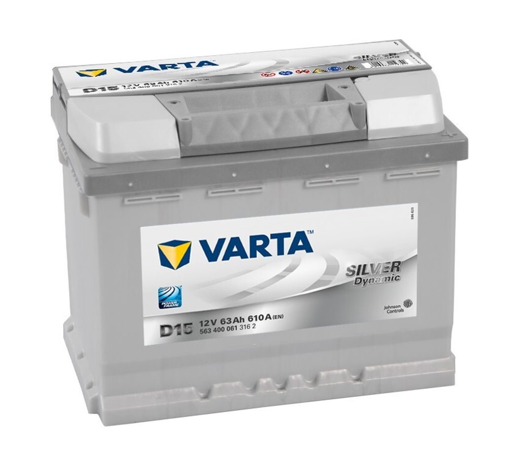 Varta Silver Dynamic D15 Autobatterie 63Ah 12V Produktbild 