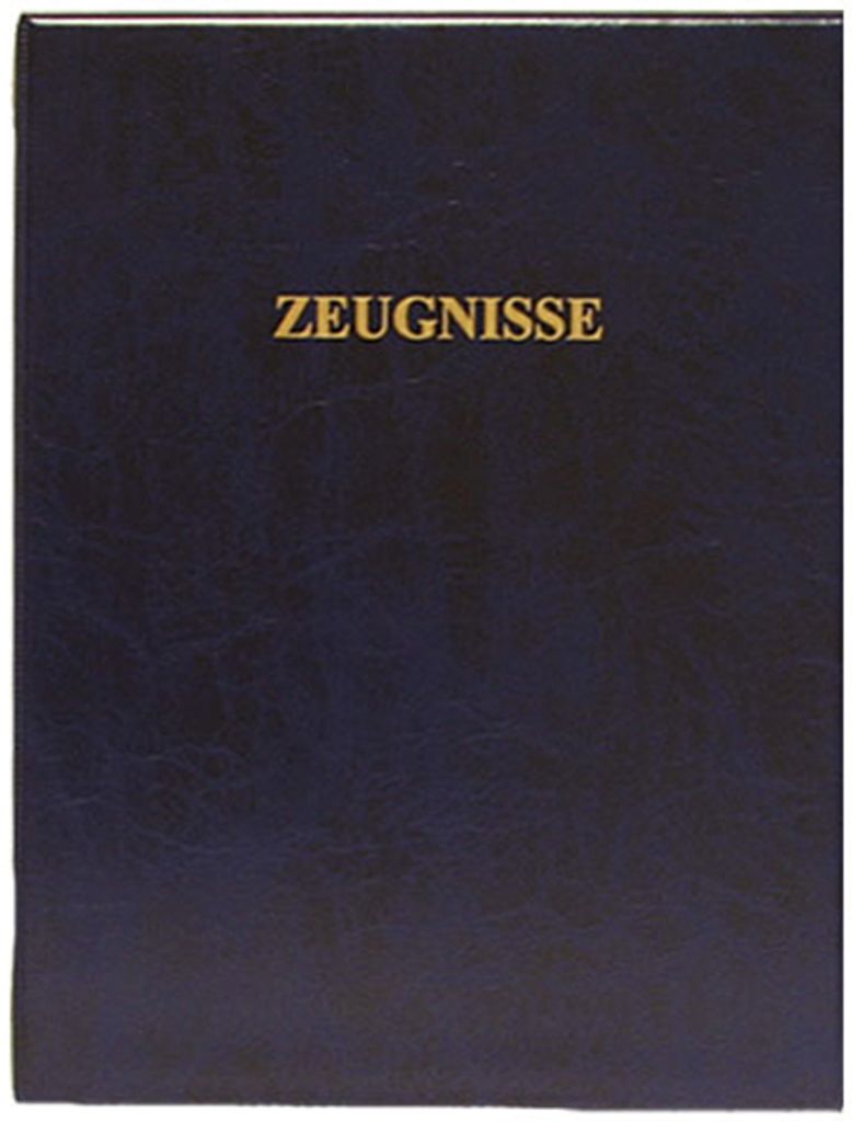 ROTH Zeugnisringbuch, Kunststoff, DIN A4, dunkelblau Image du produit 