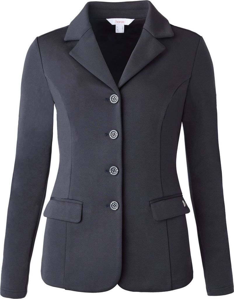 Horze Ada Damen Turnierjackett, Blau, 38