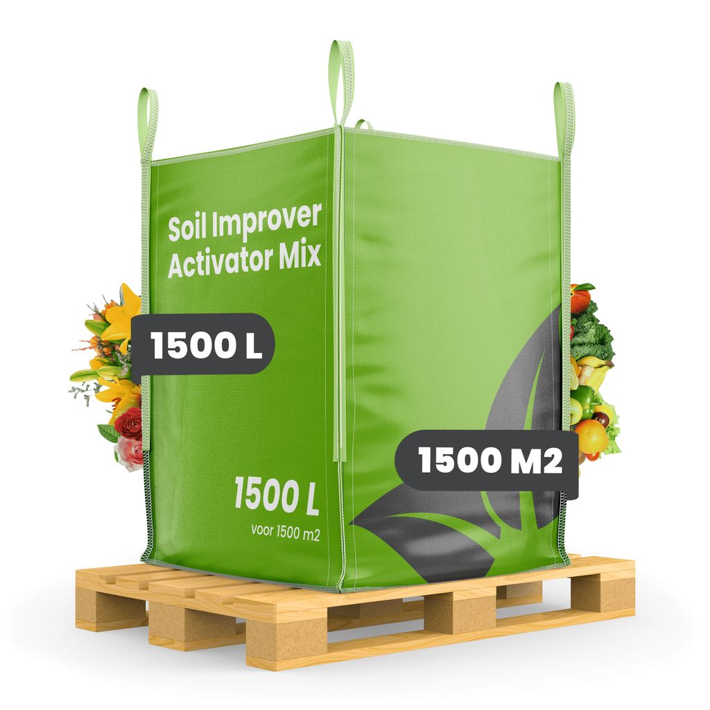Bodenverbesserer - Aktivator Mix (Big Bag 1500 Liter - für 1500m2)- Organifer