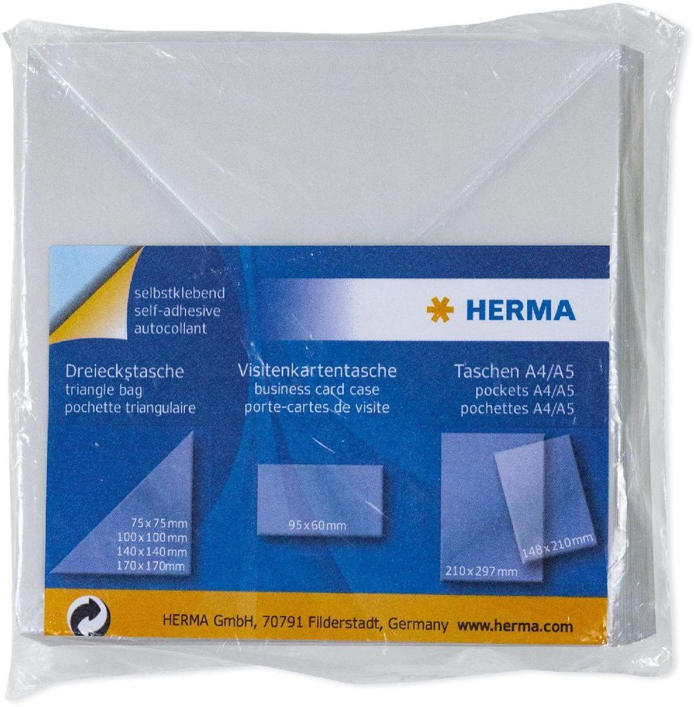 HERMA 1407, Przezroczysty, 100 szt. Zdjęcie produktu 