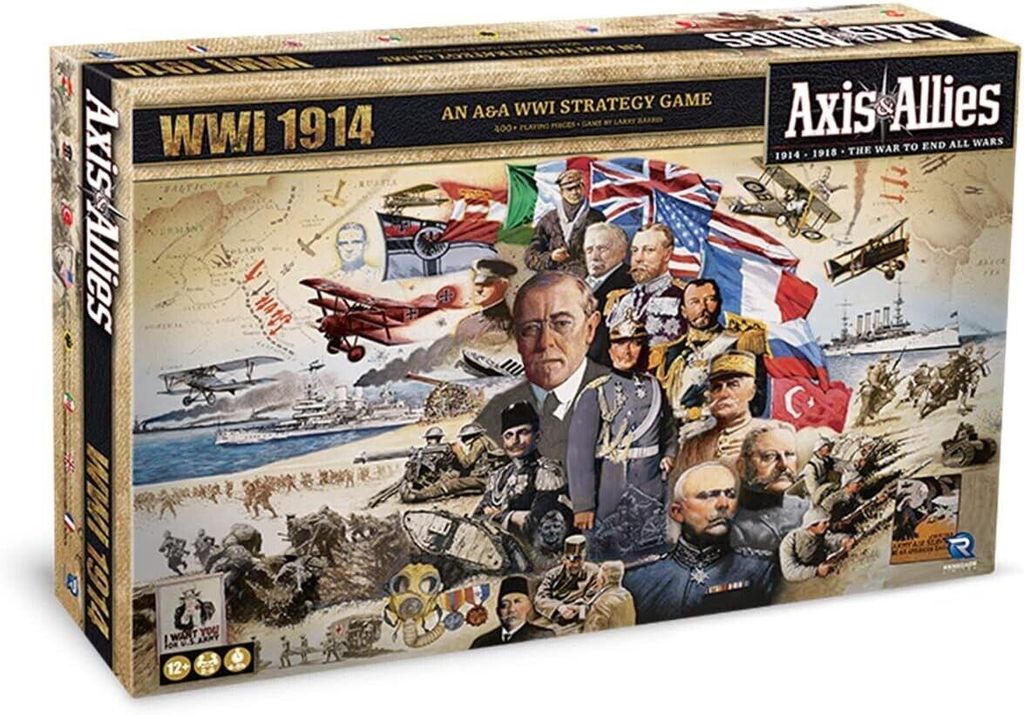 Axis & Allies WWI 1914 – gra planszowa – wydanie ENG Zdjęcie produktu 