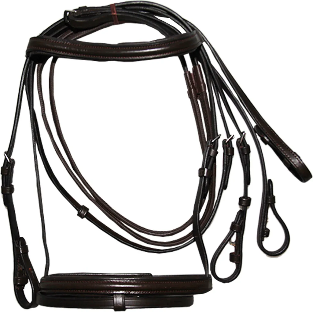 Bridon de travail Hy BZ392 Marron idéal pour l'entraînement taille Cob