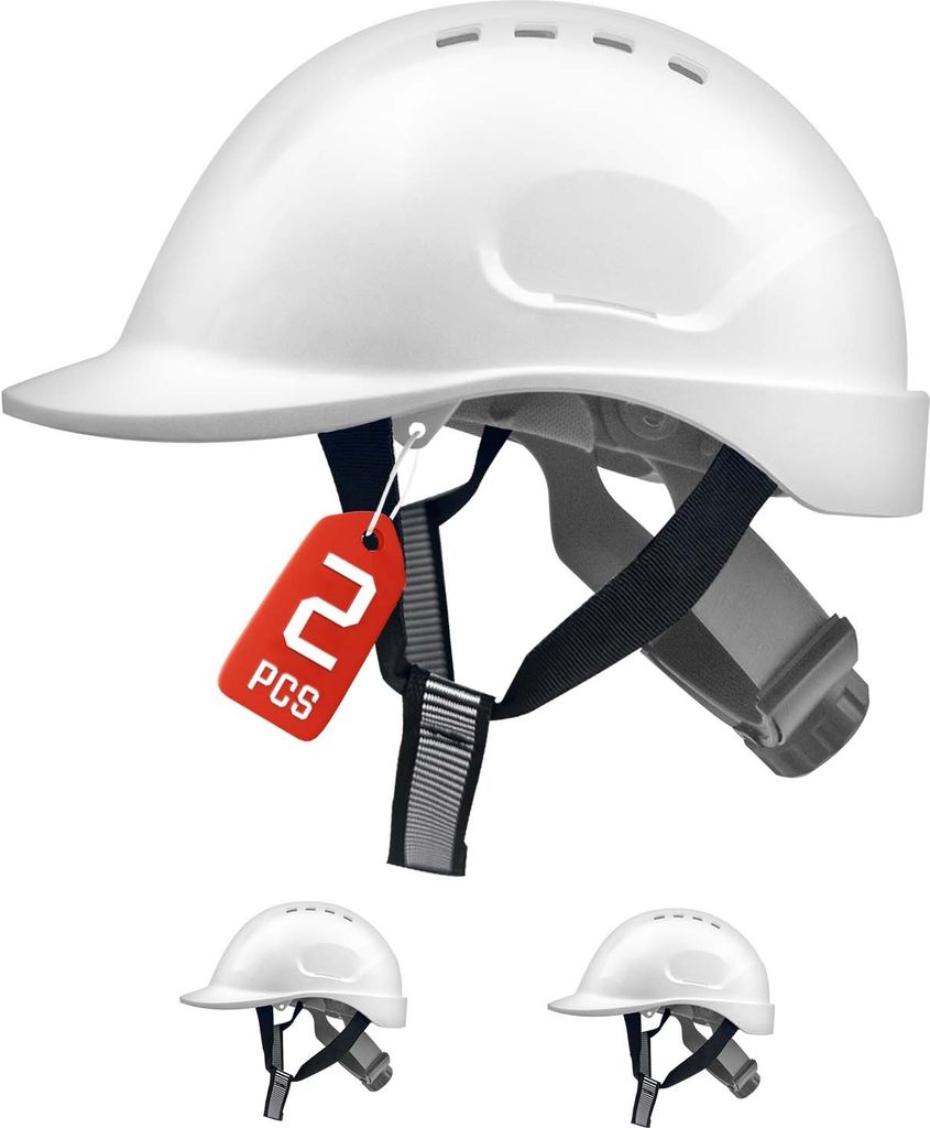 Mustbau 2 Stücke, Bauhelm,Schutzhelm,Arbeitshelm,Bauarbeiterhelm,52-66cm