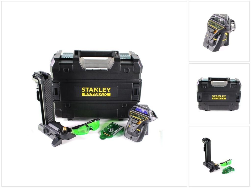 Stanley FATMAX Multilinienlaser X3G grün, 35 m, 0,3 mm/m, Produktbild 