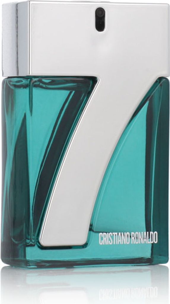 A product shot of a bottle of Cristiano Ronaldo CR7 Origins Eau de Toilette.