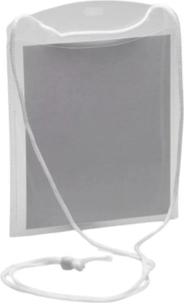 Etiquette IDPR M XL 97 x 110 mm Transparente - Lot de 50 Pièces Pro
