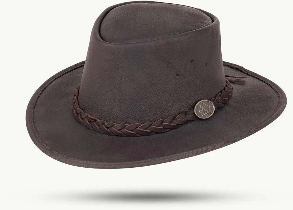 Cappello in pelle [oZtrALa] Cappello da cowboy australiano