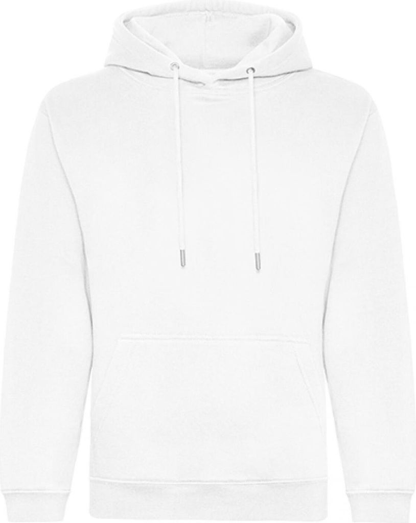 Just Hoods JH201 | Sweat, Organic Hoodie, Baumwolle - Farbe: Arctic White - Größe: 3XL