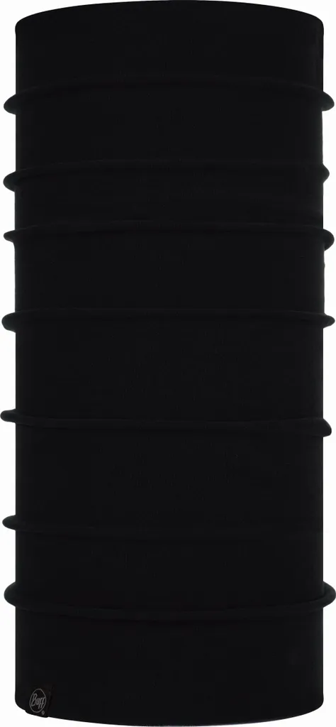 BUFF Écharpe polaire noir anti-froid réversible pour cou sensible