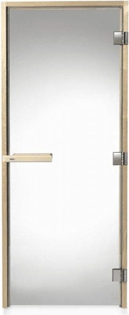 TYLÖ Saunatüre DGB 7x20 Klarglas Kiefern-/Fichtenholzrahmen